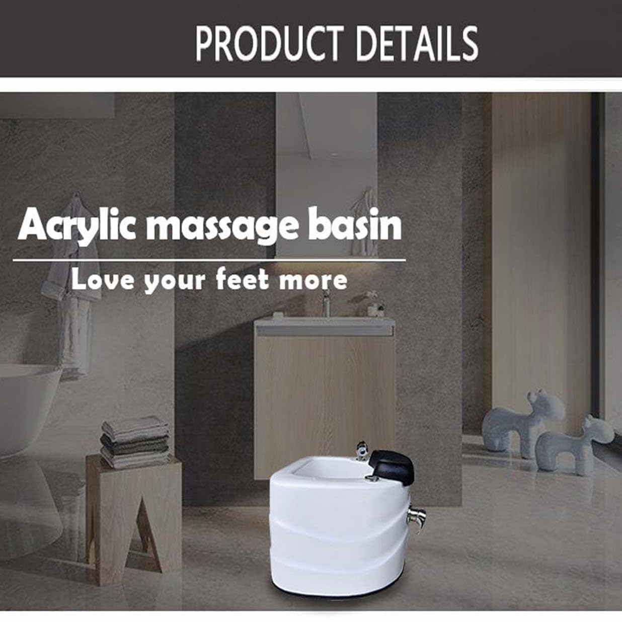 Amazon.co.jp: アクリルスパフットバスネイルサロンペディキュアフット